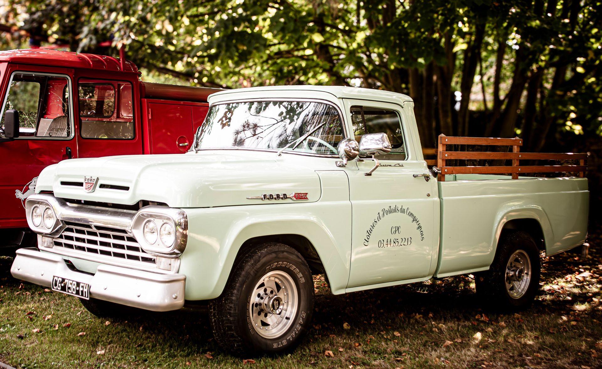 A vintage mid-century delivery truck evoking classic beer distribution